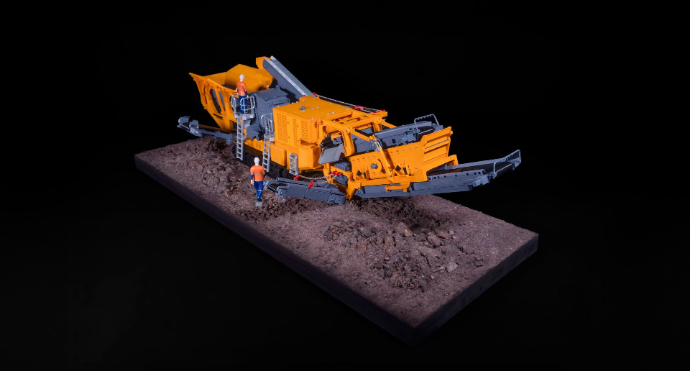 Modelos a escala para mineras