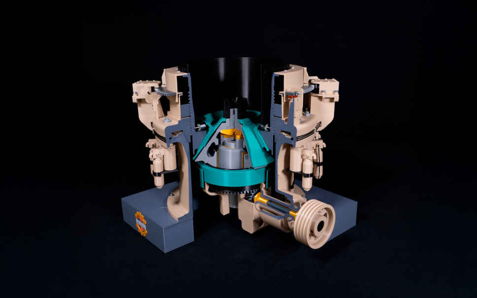 Modelos a escala para mineras