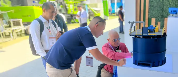 Modelos a escala para mineras