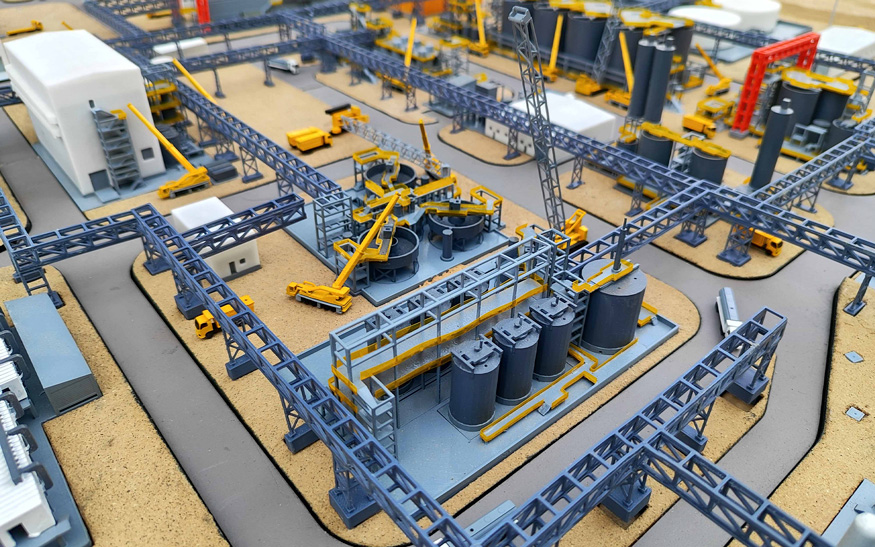 Modelos a escala para mineria